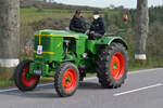 Auch dieser Deutz F3L514 machte die Rundfahrt nahe Brachtenbach am Ostermontag mit dabei.