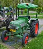 Fendt Fix 1, wird an der Rundfahrt Vintage Fuussekaul teilnehmen.