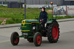 Deutz F2L 612/54 fuhr bei der Rundfahrt durch die Gemeinde Esch Sauer mit. 09.05.2023