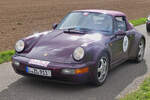 Porsche Carrera 2 nahm an der Luxemburg Classic nahe Alscheid teil.