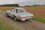 Heckansicht MB 280 SL, bei der Luxemburg Classic Rallye.