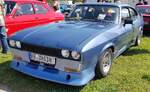 =Ford Capri steht bei der Oldtimerveranstaltung in Frankenberg/Eder.