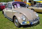 =VW Käfer Ovali, gesehen bei der Oldtimerveranstaltung in Frankenberg/Eder.