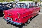 =Opel Olympia Rekord, Modelljahr 1957, gesehen bei der Oldtimerveranstaltung in Frankenberg/Eder im Mai 2024