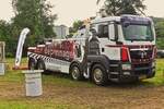 MAN Schwerlast Abschleppfahrzeug war bei der Landwirtschaftsmesse in Ettelbrück zu Gast.