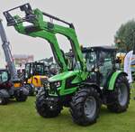 Deutz-Fahr 5095, ausgestellt bei der Landwirtschaftsmesse in Ettelbrück.