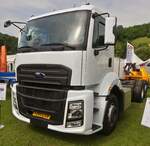 Ford F-Line LKW war ohne Aufbau bei der Landwirtschaftsmesse in Ettelbrück ausgestellt.