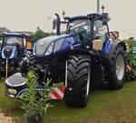 New Holland T7 300 HD wurde bei der Landwirtschaftsmesse in Ettelbrck als Neuheit prsentiert.