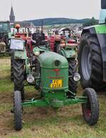 Deutz F2L612, BJ 1955; 25 PS; aufgenommen beim Oldtimertreffen in Warken. 21.07.2024