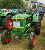 Deutz F2L514; BJ 1959; 30 PS; ausgestellt beim Oldtimertreffen in Warken.