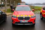 BF Mainz BMW X5 KdoW am 31.12.24 beim Silvesterschwimmen in Mainz