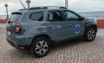 =Dacia Duster von BALTIC FURS steht im Juni 2024 in Binz