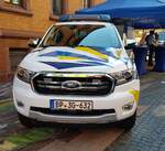 =Ford Ranger der Bundespolizei Hünfeld, eingesetzt beim Tag des Blaulichts 2023 in Hünfeld.