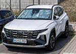 Hyundai Tucson Mk4 Facelift, gesehen in Juli, 2024.