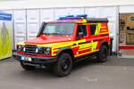 Feuerwehr Stuttgart Land Rover Defender am 17.05.24 auf der Rettmobil in Fulda