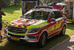 Mercedes Benz M Klasse, aufgenommen  am Tag der Rettungsdienste in Echternach. 22.09.2024