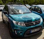 Suzuki Vitara. Farbe: Türkis / Atlantis Turquoise. Foto: Juli, 2024.