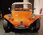 =Meyers MANX PRE-TAG DUNE BUGGY, Bj. 1967, 1570 ccm, 50 PS, ausgestellt im Museum PROTOTYP in Hamburg, 09-2024.