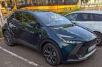 Diesen Toyota C-HR (zweite Generation, Frabe: Midnight Teal) habe ich in Juni, 2023 fotografiert.