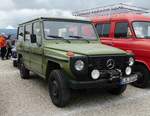 =Mercedes Benz 300 GD, fotografiert bei dem Veterama 2016 in Mannheim, Juli 2016