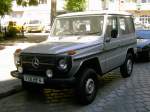 Mercedes-Benz G 230GE Rechtslenker, gesehen in Berlin 04/2007.