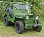 Willys Jeep, war auch zum Oldtimertreffen nach Warken gekommen.