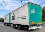 =MB Actros von CHRISTMANN-Transport rastet auf dem Autohof Fulda-Nord, 07-2024