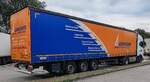 =Iveco S-way-Sattelzug von der Spedition LEIPZIGER, 07-2024