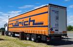 =MAN TGX-Sattelzug der ULRICH-GRUPPE rastet an der A 20, 06-2024