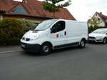 =Renault Trafic der Gemeinde Petersberg, steht im Oktober 2016 in 36100 Petersberg-Marbach