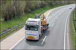 Als letztes folgt ebenfalls ein DAF XF95. Alle Fahrzeuge hatten einen twas  besseren  Auspuffsound. Das gefllt mir so an den Niederlndischen Lkw´s:-) Gru auch an den Fahrer;-). (03.05.2008)
