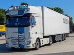 =DAF XF-Sattelzug rastet im August 2024 an der A 7