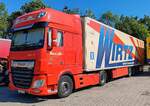 =DAF XF der Spedition WIRTZ rastet an der A 4, 08-2024