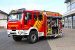 Feuerwehr Bad Orb IVECO MAGIRUS StlF20/25 (Florian Bad Orb 1/40) am 29.09.24 bei einen Fototermin.