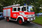 Feuerwehr Frankfurt am Main Bonames IVECO LF8 am 03.10.24 beim Tag der offenen Tür in Bonames