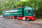 Knettenbrich und Grudulic MAN TGX am 21.07.24 in Frankfurt am Main Osthafen 