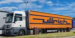 =MAN TGX-Sattelzug der ULRICH-GRUPPE rastet an der A 20, 06-2024