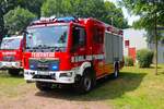 Feuerwehr Riedstadt-Goddelau MAN TGS Lentner LF20 beim Sommerfest am 29.06.24. Danke für das spontane Shooting 