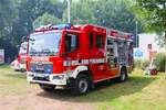 Feuerwehr Riedstadt-Goddelau MAN TGS Lentner LF20 beim Sommerfest am 29.06.24. Danke für das spontane Shooting 