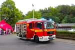 Feuerwehr Heidelberg MAN TGM LF10 am 18.08.24 beim Kreisfeuerwehrtag in Reichelsheim 