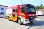 Feuerwehr Mörfelden-Walldorf MAN TGM LF10-Gefahrgut beim Kreisfeuerwehrtag Groß Gerau am 01.09.24 in Mörfelden Walldorf