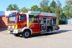 Feuerwehr Langen (Hessen) MAN TGM Walser HLF20/16 (Florian Langen 1/46-1) am 21.09.24 bei einem Fototermin. Danke für das tolle Shooting