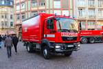 Feuerwehr Frankfurt MAN TGM GW-L am 28.09.24 beim Tag des Selbstschutzes in Frankfurt Innenstadt