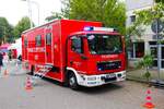 Feuerwehr Frankfurt am Main MAN TGM ELW2 am 03.10.24 beim Tag der offenen Tür in Bonames  