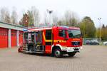 Feuerwehr Nidda MAN TGM HLF20 (Florian Nidda 1-46) am 10.11.24 bei einen Fototermin.