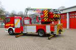 Feuerwehr Nidda MAN TGM DLK23/12 (Florian Nidda 1-30) am 10.11.24 bei einen Fototermin.