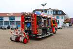 Feuerwehr Nidda MAN TGM HLF20 (Florian Nidda 1-46) am 10.11.24 bei einen Fototermin.