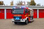 Feuerwehr Nidda MAN TGM StlF (Florian Nidda 1-40) am 10.11.24 bei einen Fototermin.