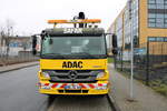 ADAC/Safar Mercedes Benz Atego Abschleppfahrzeug am 06.01.18 in Frankfurt am Main Preungesheim