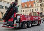 =MB Actros der Firma NESTLER steht im Dezember 2024 in Dresden